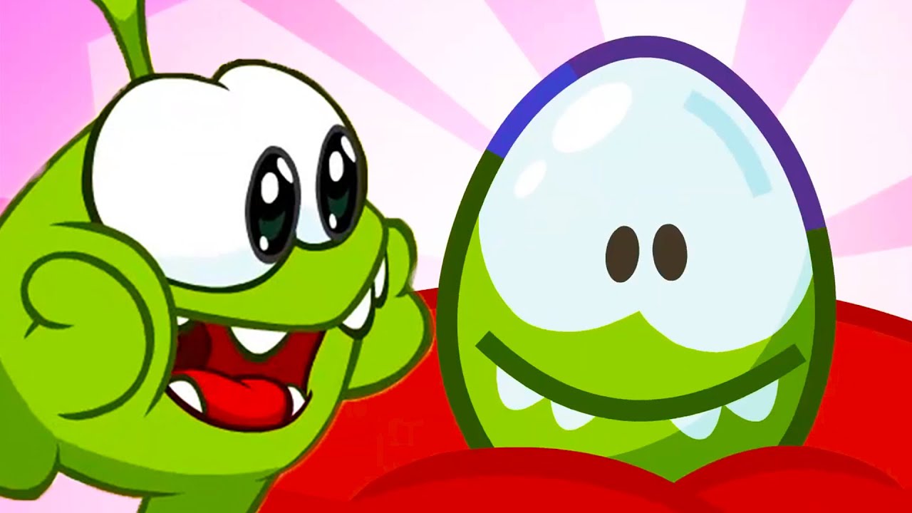 As Histórias do Om Nom: Novos Vizinhos - Ovo de chocolate!  - Desenhos Animados para Crianças