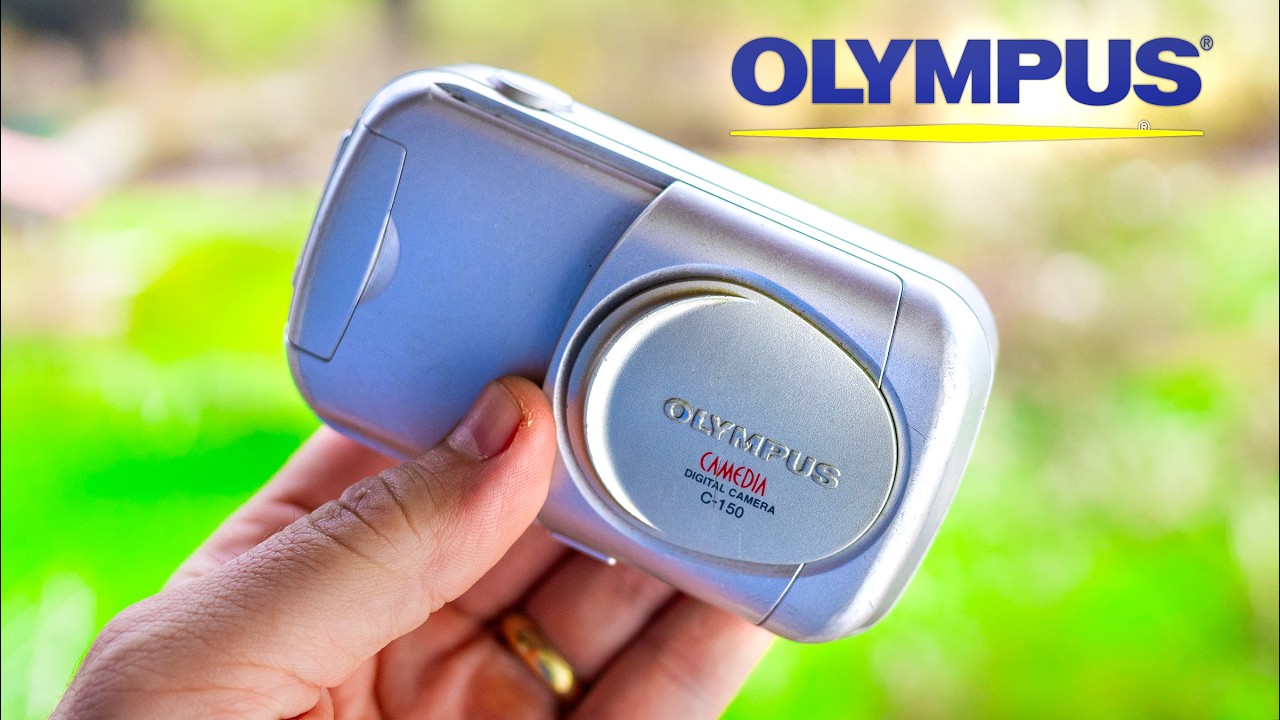 Olympus C-150 DigiCam (2003 model) - YouTube
