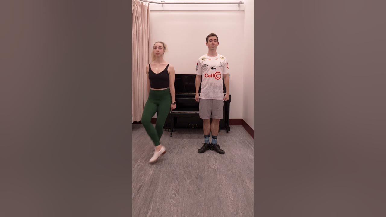 Teaching my FIANCÉE Irish Dance! ☘️