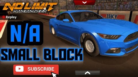 MUSTANG SMALL BLOCK ALL MOTOR || NO LIMIT DRAG RACING 2.0 TUNE