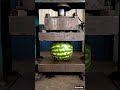 Crushing a Giant Watermelon with Hydraulic Press 💥 #shorts #satisfying #hydraulicpress