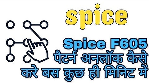 Spice K601 hard reset