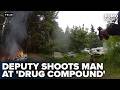 Officer-involved shooting unfolds at 'known drug compound' in Yelm, suspect hospitalized