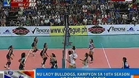 NTG: NU Lady Bulldogs, kampyon sa 10th Season ng Shakey