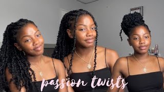 24 inch passion twists ft. Toyotress Hair💓(braid method)