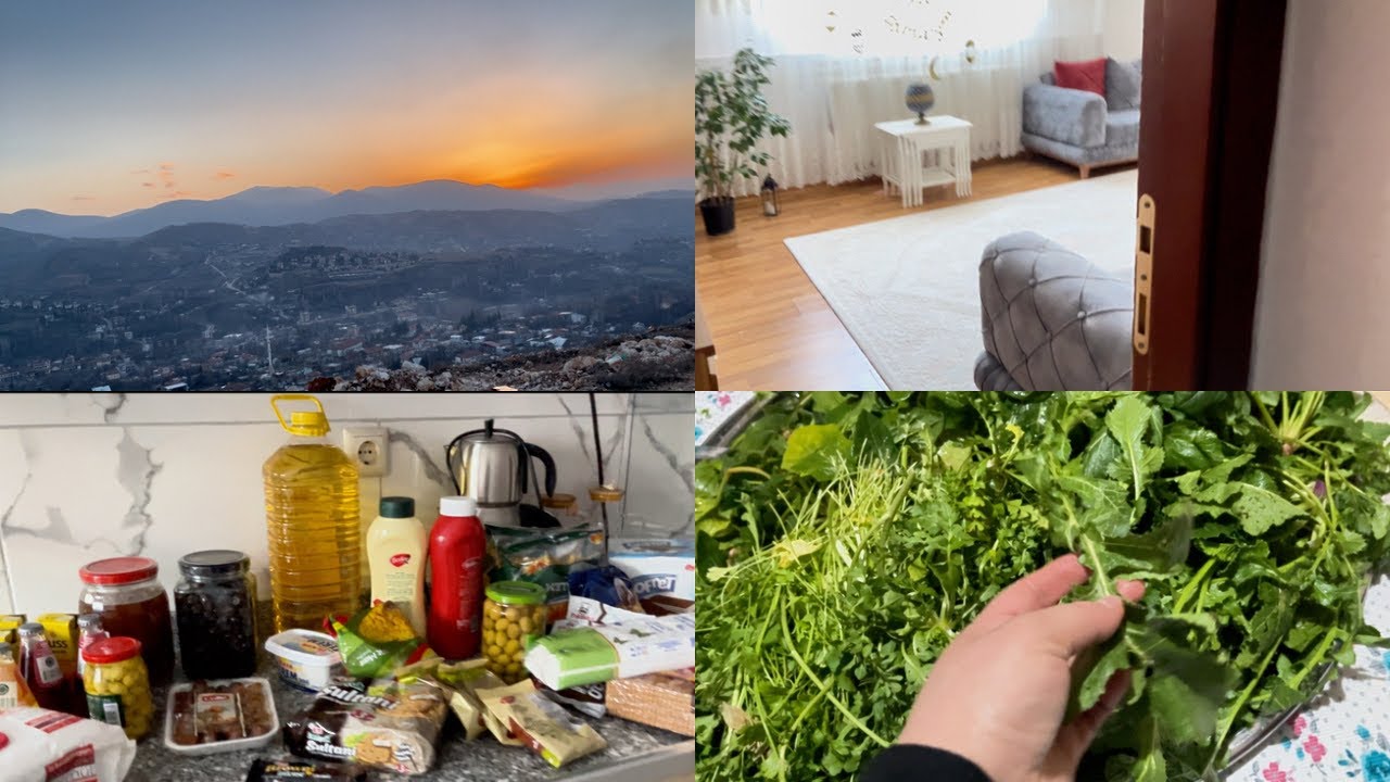 OT ÇEŞİTLERİ🍀 MİSAFİRLERİM VAR İFTARA 🌙MARKET ALIŞVERİŞİ  #Köyevimhayatım1