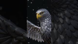 This Eagle is Made of Liquid 🤯🇺🇸  #shorts #satisfying
