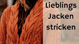 Stricken  5 Lieblingsjacken auch für große Größen