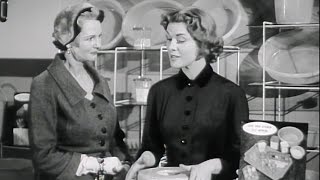 Going Shopping with Elizabeth Allan - Harrods (1955) | BFI National Archive