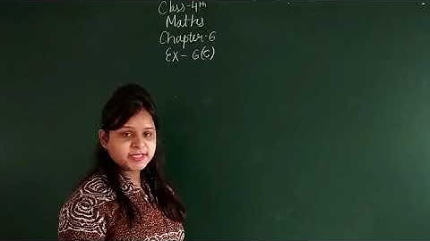 Class 4 Maths Chapter 6 Exercise 6C