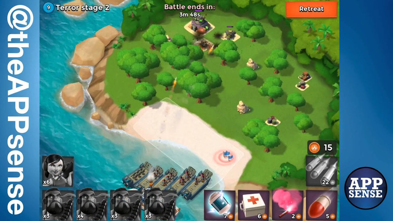 Terror Stage #2 (9) - Doctor Terror's Boom Beach HQ Attack Strategies