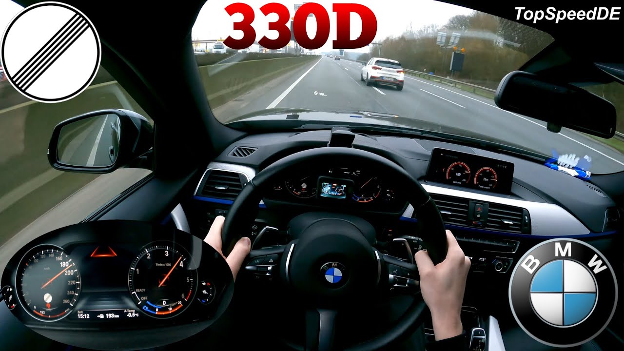 BMW 320d F31 215HP ACCELERATION TOP SPEED & SOUND by AutoTopNL 