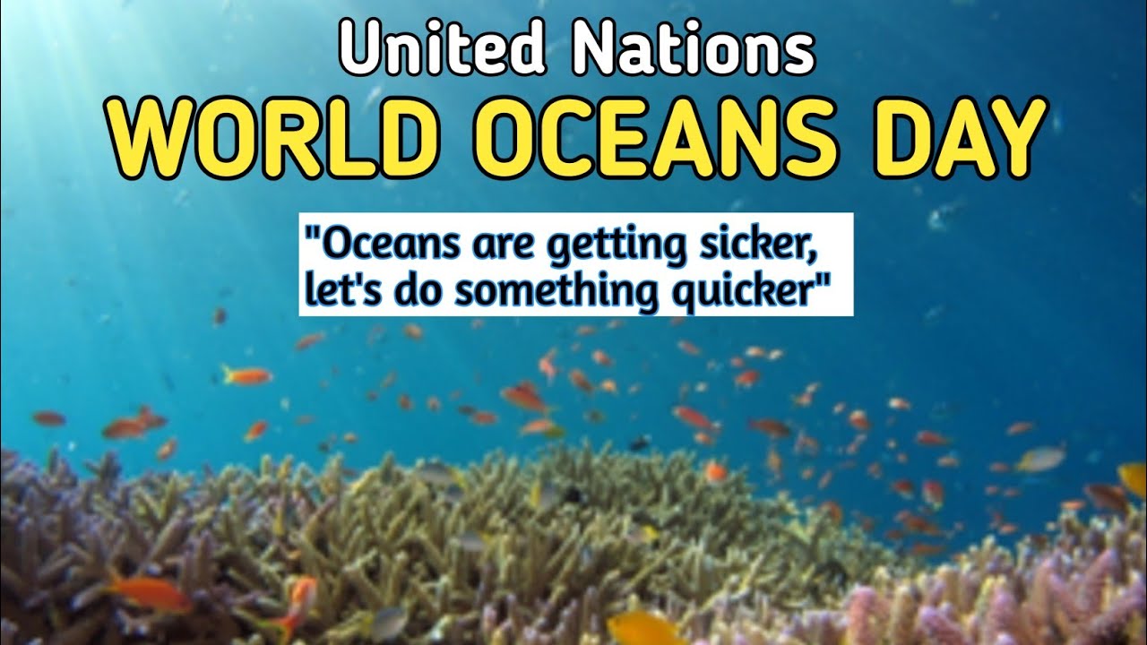 World Ocean Day 2022 - 8 June World Oceans Day - Revitalization Collective Action for the Ocean