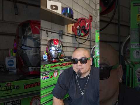 This Never Gets old!! #ironman #automobile #mechanic #disney #mcu #marvel #fun #mark5