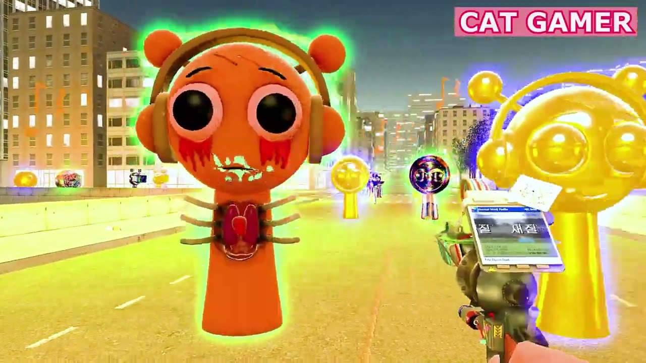 I LOVE SPRUNKI (Normal VS Horror) CATGAMER COLLECTION part 84 ❤️🎶🎹 #sprunki #roblox #garrysmod