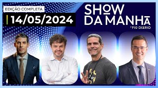 SHOW DA MANHÃ COM MARCO ANTÔNIO COSTA, ADRILLES JORGE, DIDI RED PILL E DELTAN DALLAGNOL - 14/05/2024