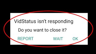 How To Fix Vidstatus Isn't Responding Error Android & Ios - Vidstatus Not Open Problem screenshot 4