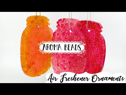 DIY Car Air Freshener With AROMA BEADS!