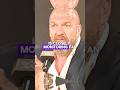 DID YOU KNEW THAT TRIPLE H IS WATCHING YOU #wrestling #wwe #tripleh
