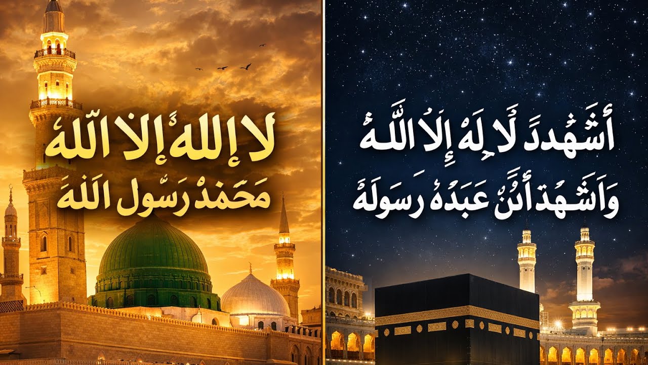 َا إِلٰهَ إِلَّا اللّٰهُ مُحَمَّدٌ رَسُولُ اللّٰهِ َا إِلٰهَ إِلَّا ...