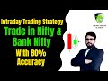 Intraday Trading Strategy | Trade in Nifty & Bank Nifty with 80% Accuracy