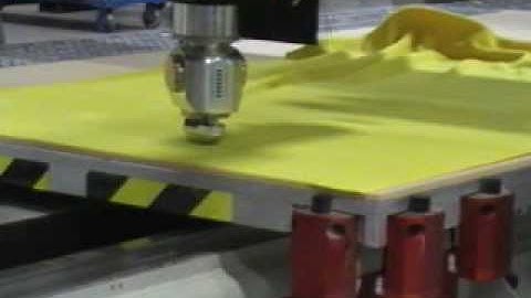 Komo Fusion CNC Machining Center with a BENZ Oscillating Knife Cutter - Felt