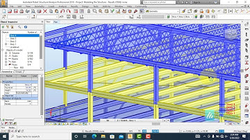 Steel Structure Design in Robot Structural Analysis | Part 04