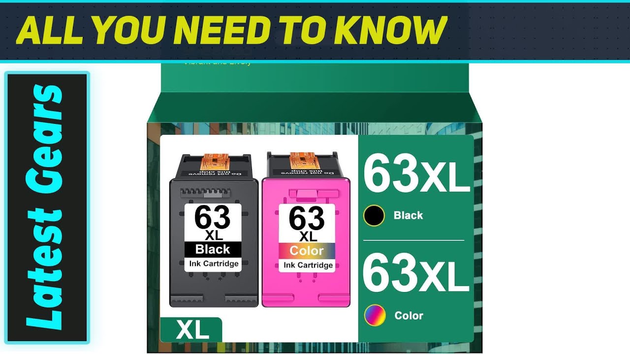 SHEENGO 63XL Ink Cartridge The Smartest HP Alternative 
