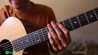 Video thumbnail of "Como tocar "Mi Obsesión" ALDO GARCIA (TUTORIAL DE GUITARRA) @AldoGarcia"