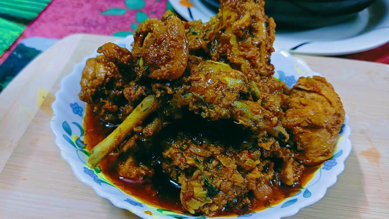 চিকেন ভুনা রেসিপি স্পেশাল মসলা দিয়ে /Chicken vuna masala recipe  in Bengali