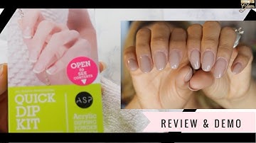 ASP QUICK DIP KIT- DEMO & REVIEW | SUPERSTARGLAM