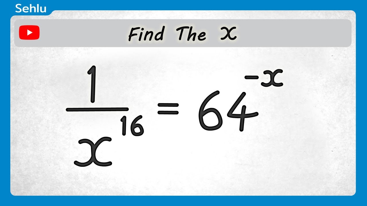 Can You Solve This Tricky Math Problem #sehlu #math #mathematics # ...
