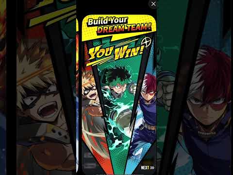PRE REGISTRATION DOWNLOAD IS NOW AVAILABLE FOR THE NEW MY HERO ACADEMIA UNITED SURVIVAL