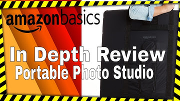 Amazon Basics Portable Photo Studio - In Depth Review