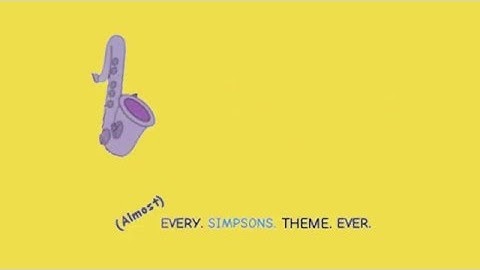(Almost) Every Simpsons Theme Recording - Unreleased goodies!