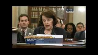 Senator Feinstein on Veterans in Los Angeles