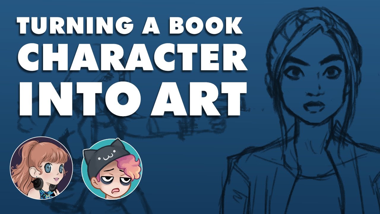 Drawing a Character Based on a Description // Writer + Artist Collab