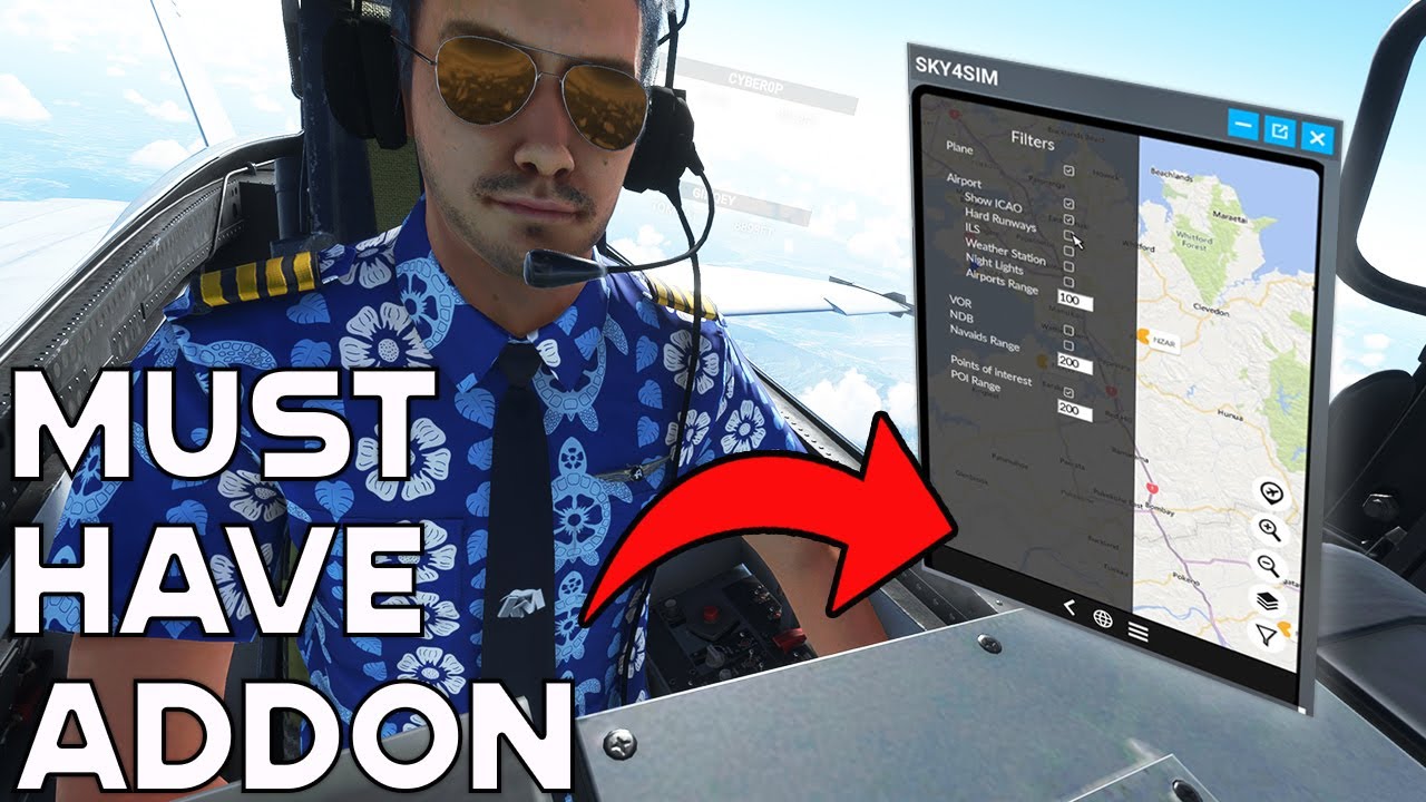 Sky4Sim Pad Must Have Addon For Microsoft Flight Simulator (VR Compatible) YouTube