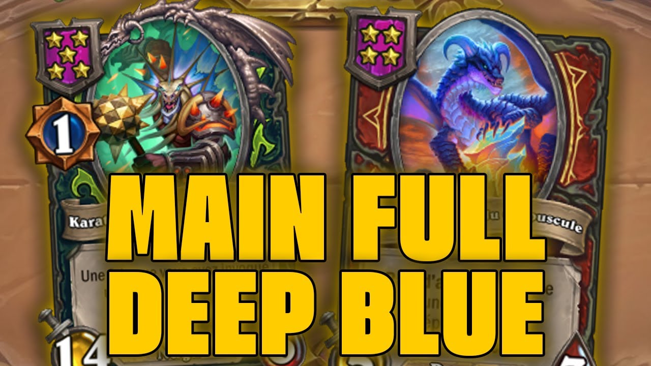 ON FAIT DES DEEP BLUE A +300 PV | Hearthstone Battlegrounds Top 50 EU