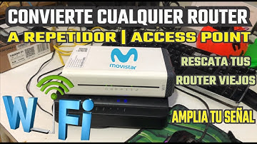 CONVERT ANY ROUTER INTO A REPEATER | Access Point | Works with ALL Router Models 🔴✅