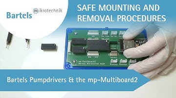 How to Safely Install and Remove Pump Drivers on the mp-Multiboard2