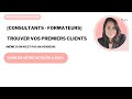 Masterclass gratuite:  Comment trouver vos premiers clients en tant que Formateur