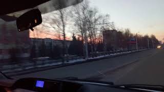Въезд в Стерлитамак, пр. Ленина, 18 декабря 2017