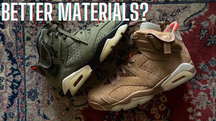 Are These Better Than The Original Pair?| Travis Scott Air Jordan 6 British Khaki Review/ Comparison