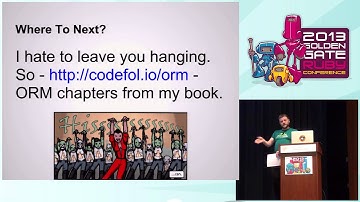 GoGaRuCo 2013 - The Littlest ORM by Noah Gibbs