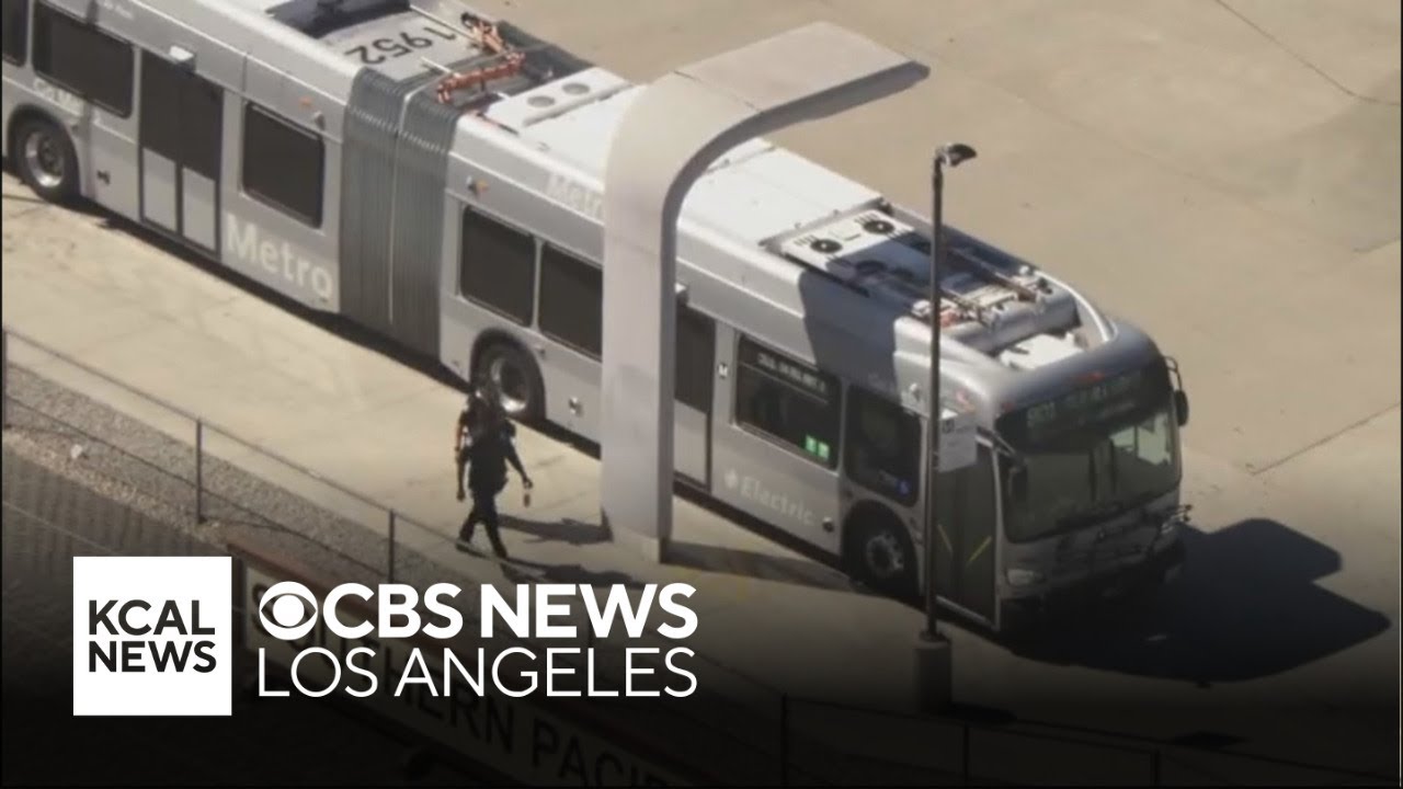 Woman stabs a man on Metro Bus near North Hollywood station