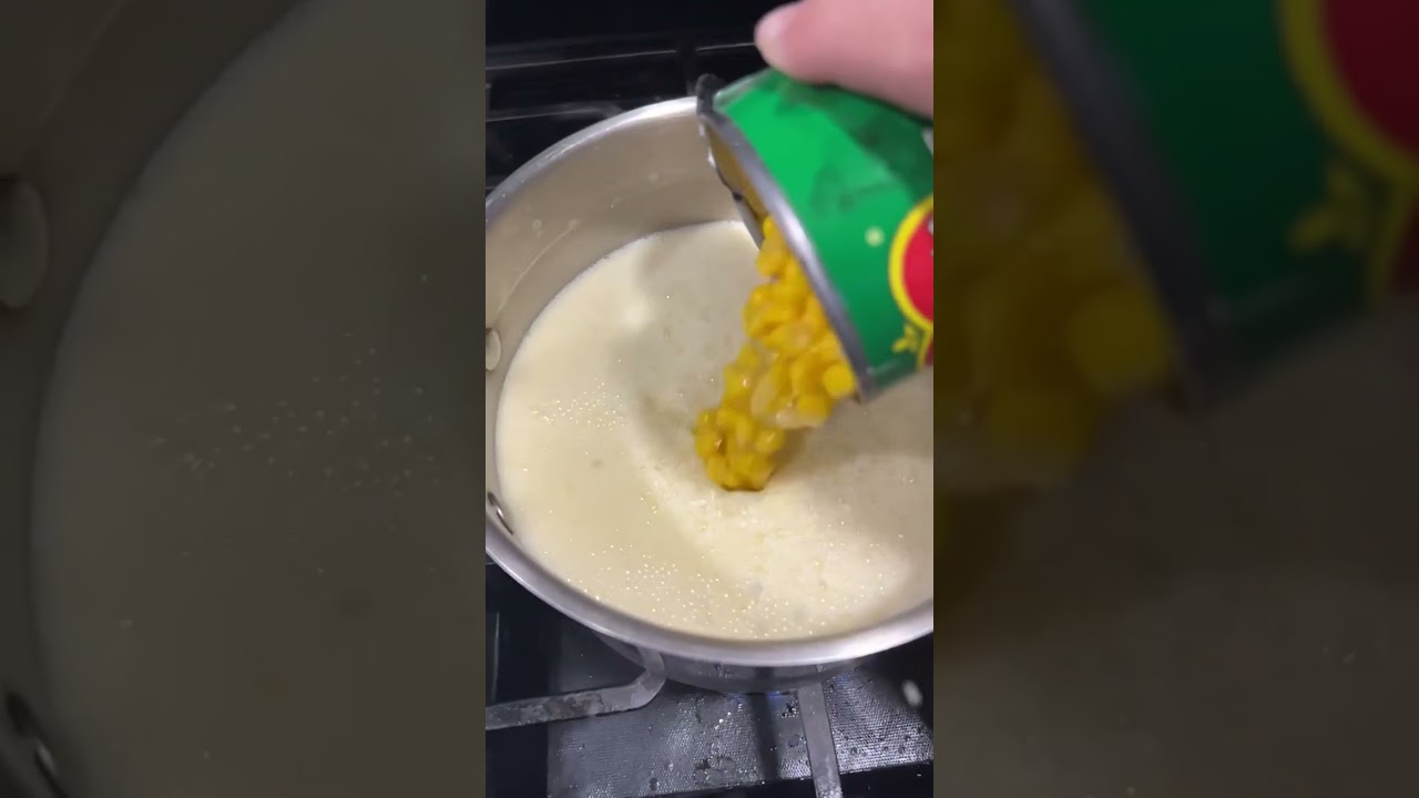 Atole de elote en 10 minutos😋/corn atole in 10 min