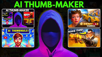 This AI Creates Eye-Catching Thumbnails in 1 Click! 🔥 (No Skills Needed) 🤯
