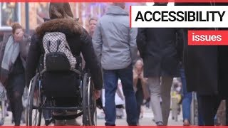 Millions of British adults have accessibility issues on the high street | SWNS TV
