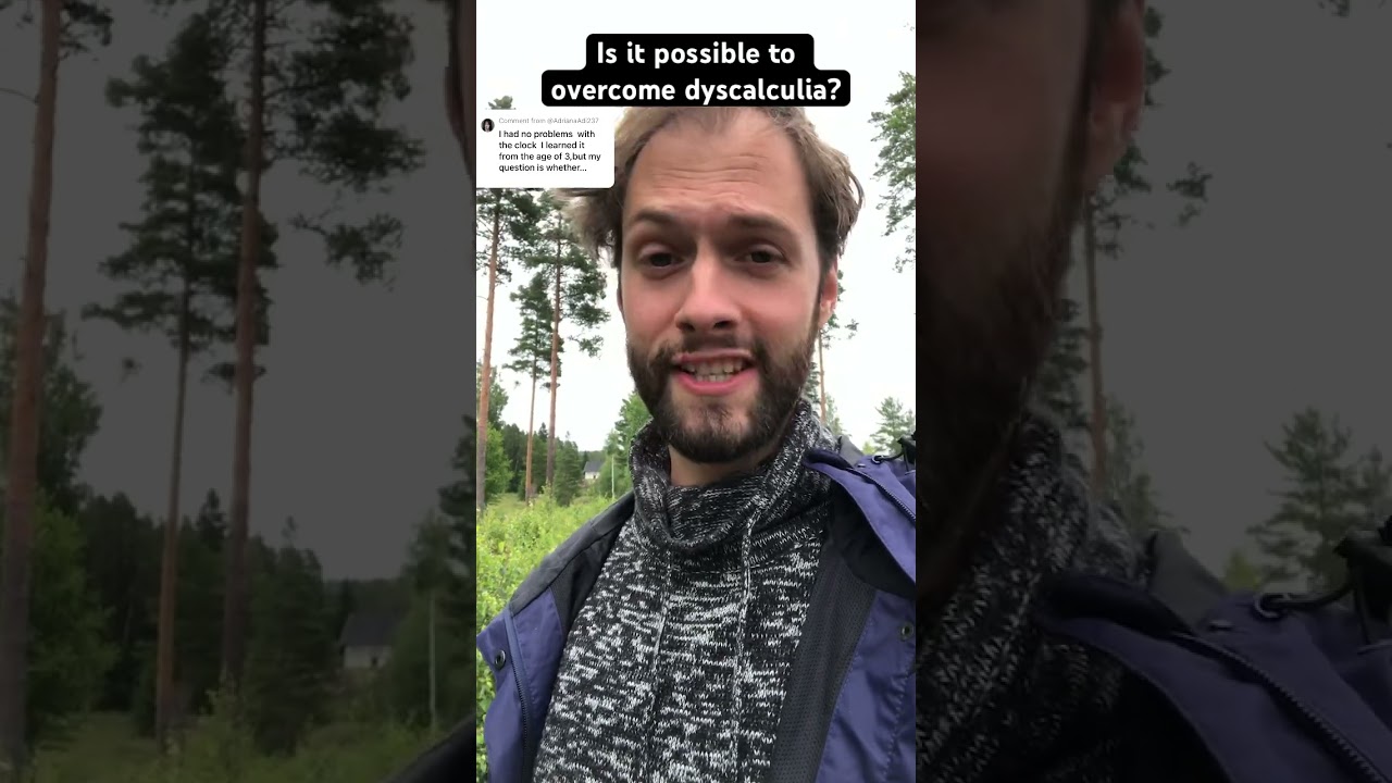 Is it possible to overcome dyscalculia 🔢?